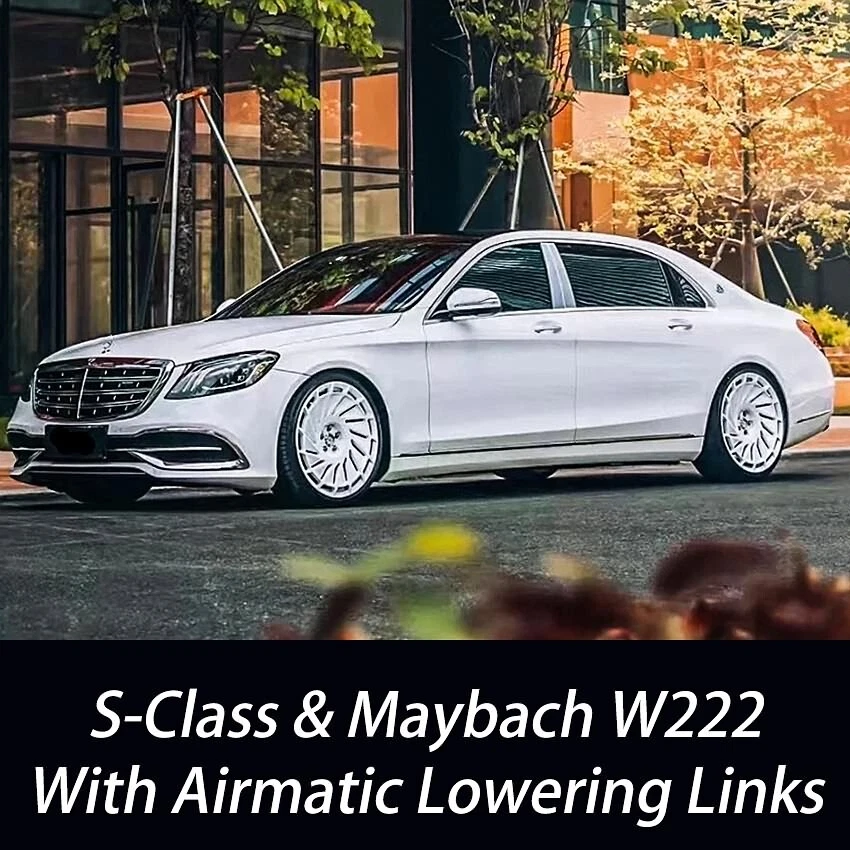 MERCEDES BENZ S-Class Maybach W222 ADJUSTABLE LOWERING LINKS AIR SUSPENSION KIT - Imagen 2 de 4