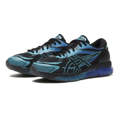 Asics Sports Style Shoes GEL-QUANTUM 360 VIII 1203A305 BLACK/AQUARIUM