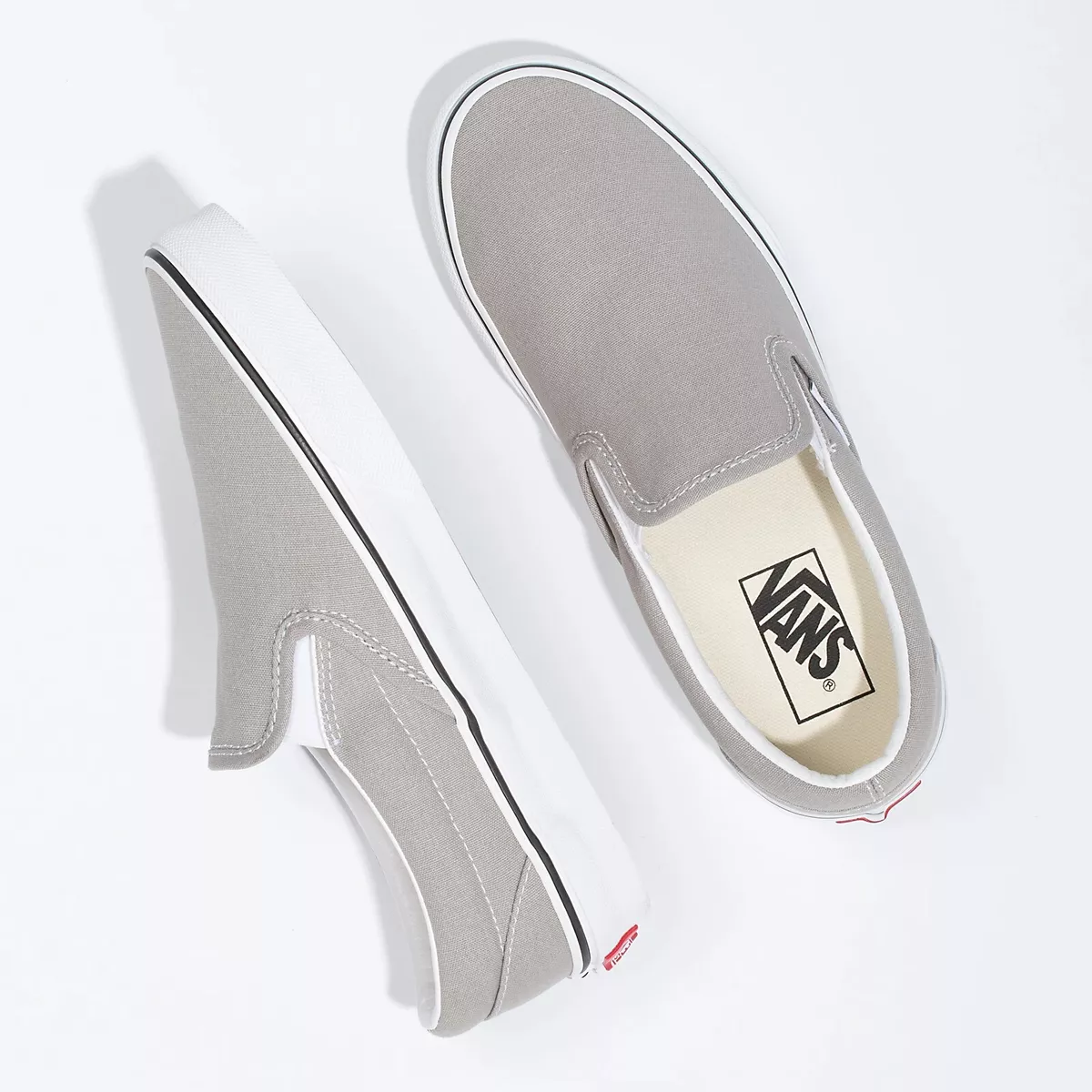 Vans slip on wild dove sales
