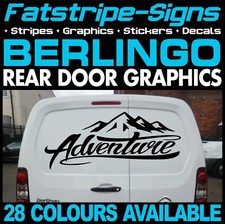 fits CITROEN BERLINGO GRAPHICS ADVENTURE MOUNTAINS CAMPER VAN STICKERS DECALS