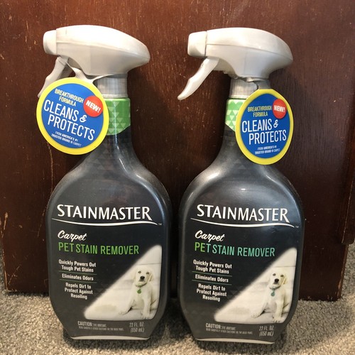 X2 Stainmaster Carpet Pet Stain Remover Green, 22oz ONE FULL & ONE 80
