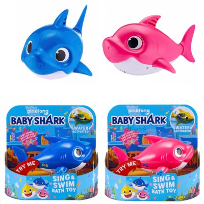 PINKFONG ZURU Baby Shark Badewanne Toys Alive Kinder Spielzeug ROBO Fisch | eBay