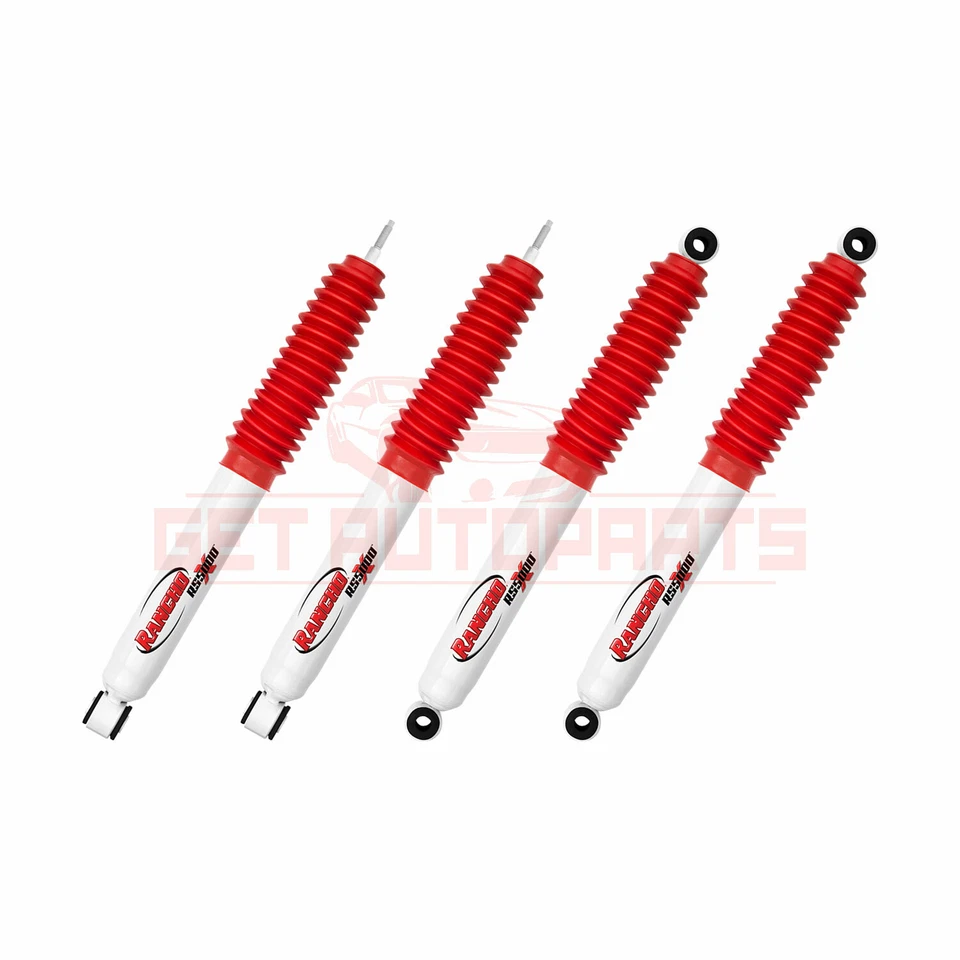 Kit of 4 Rancho Front & Rear RS5000X Gas Shocks for Toyota Pickup 4WD 89-95 - Image 2 of 4