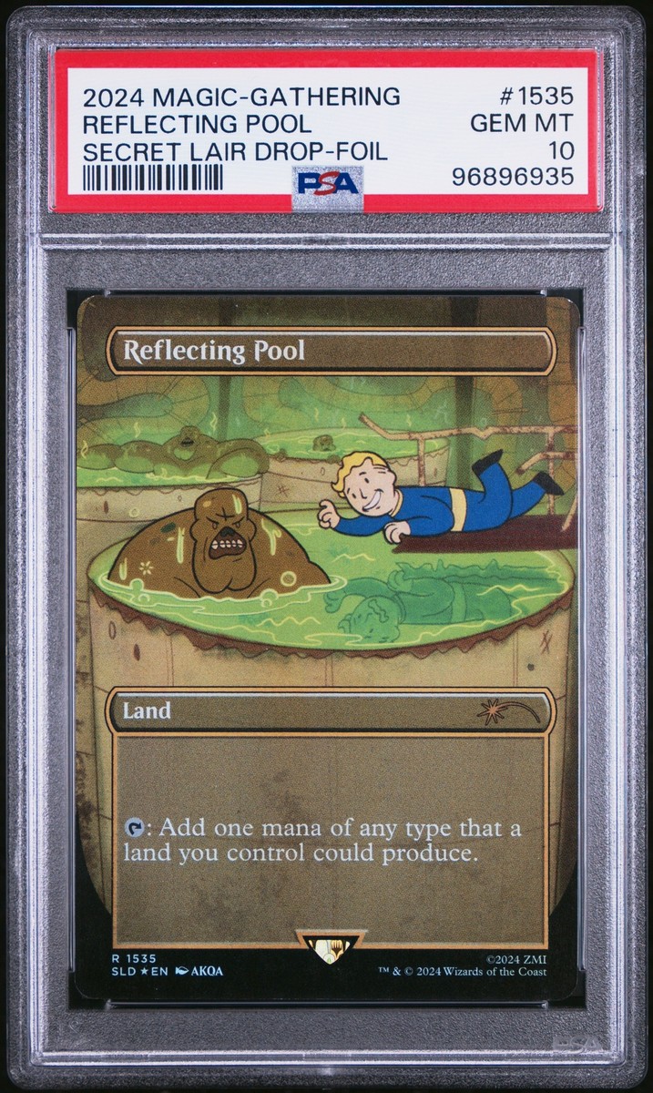 2024 MTG SECRET LAIR DROP FOIL #1535 REFLECTING POOL PSA 10 | eBay