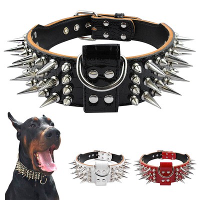 rottweiler spiked collar