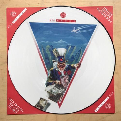 FISH BIG WEDGE 12" PIC DISC 1989 WITH BACKING CARD UK - Picture 1 of 1