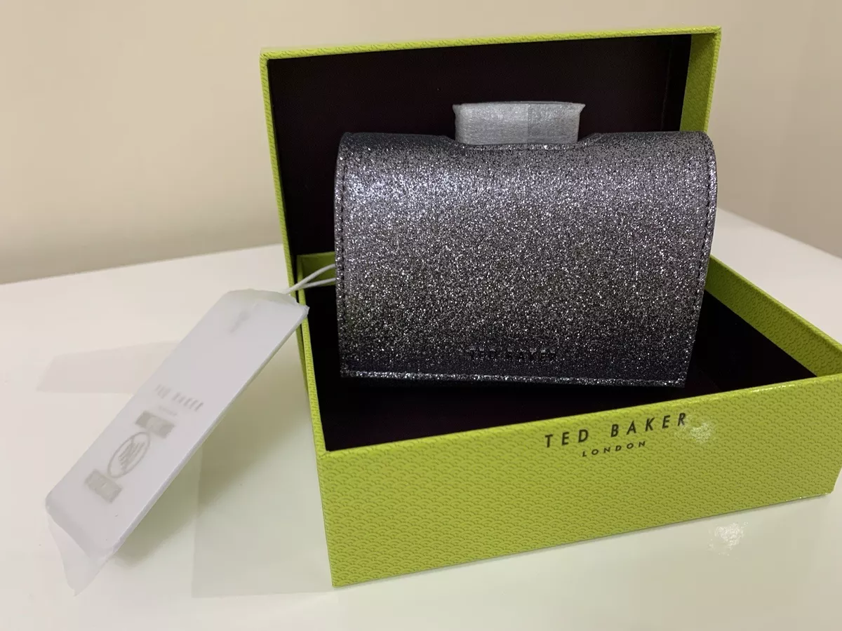 NWT TED BAKER Bundle 2pc Long Wallet Bobble Purse Clutch + Zip Cardcase  Boxed | eBay