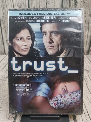 Trust (DVD, 2010, Widescreen) Clive Owen Catherine Keener - Brand New / Sealed 