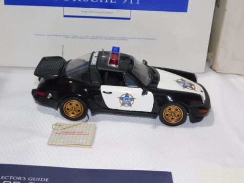 FRANKLIN MINT PORSCHE FOP CARRERA 911 POLICE CAR Limited Edition #825 of 911 - Picture 1 of 7