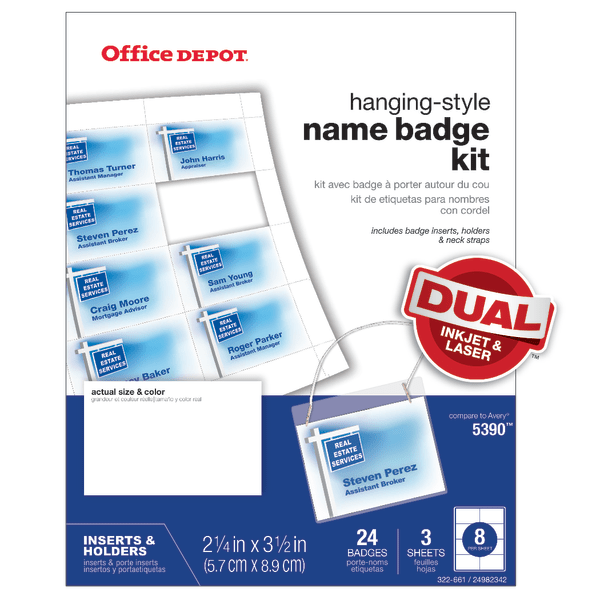 avery business cards office depot