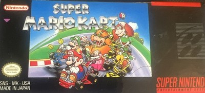 Super Mario Kart (Super Nintendo SNES, Cartridge Only
