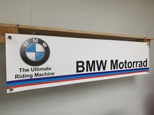 BMW Motorrad Banner Motorrad Werkstatt Garage Wand Display bedruckt PVC