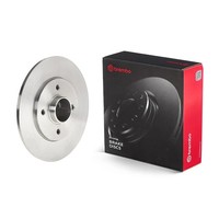 2X Bremsscheibe Prime Line - With Bearing Kit Brembo 08.5834.27 FüR Renault 19 2