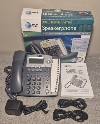 AT&T 984 4 line Small Business Telephone System Digital Answering, Caller ID 