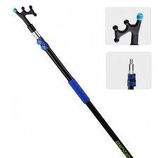 4.7-12FT Telescoping Extension Boat Hook with Non-Slip Rubber,Durable Lightwe...