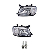 Scheinwerfer Frontscheinwerfer Set H4 Inkl. Lampen FüR Nissan Navara D22_