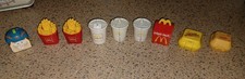 Vintage McDonald's Happy Meal Changeables Transformers lot of 9