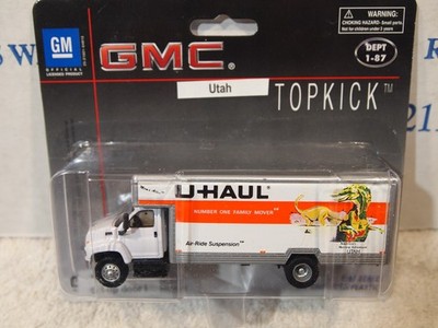 H.O.SCALE CUSTOM  CON-COR ''U-HAUL''  UTAH  BODY+BOLEY GMC TOP-KIK CHASIS