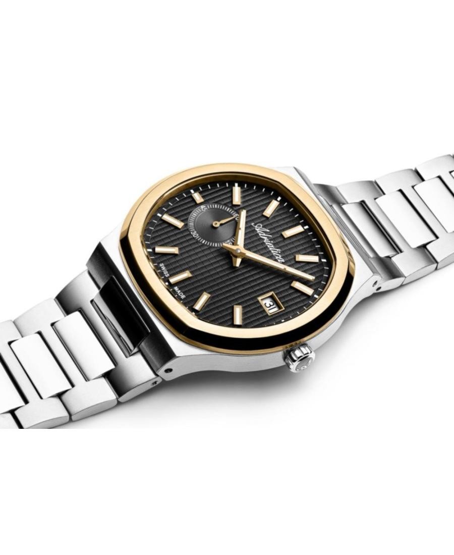 ADRIATICA Men Automatic Casual Watch Classic Dress Black Dial Waterproof Swiss 4 image 2