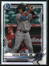 2021 Bowman Draft #BDC-122 Victor Mesa Jr. Chrome Refractor