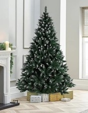 Weihnachtsbaum 180cm Künstlich Christbaum 600 Ästen Tannenbaum Metallsockel