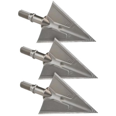 Montec M3 Broadheads by G5 125 Grain Stainless Steel for Bow Hunting Precision