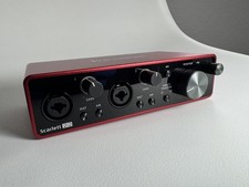 Focusrite Scarlett 2i2 3rd Gen USB Audio Interface w/ USB Cable - Tested - Works