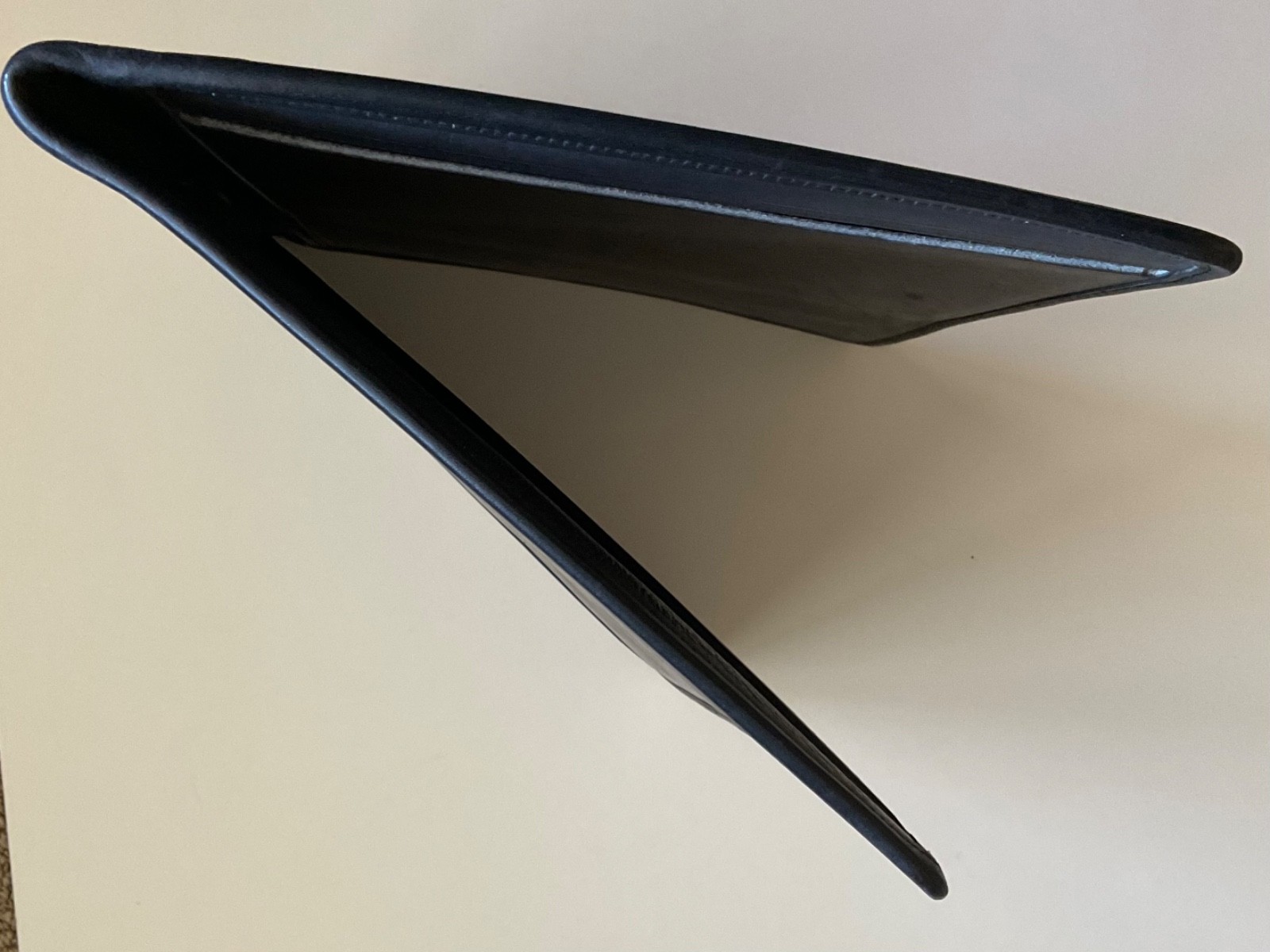 Vintage Coach Padfolio Folder Binder  Pad Black  Leather thumbnail 8