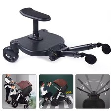 Image of Universal Stroller Board with Removable Seat 2-in-1 Seat Pushchair Attachment