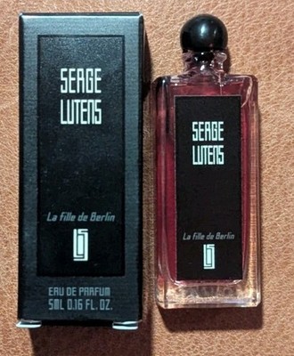 BNIB Serge Lutens La Fille De Berlin Eau De Parfum 5ml Mini Splash Bottle Travel