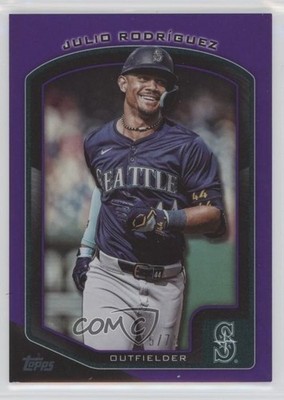 2025 Series 2 Costco Flagship Collection Purple Foil 75/75 Julio Rodriguez 0cq4