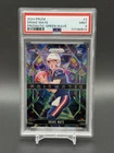 2024 Prizm DRAKE MAYE Rookie Prizmatic #2 Green Wave PSA 9 Patriots