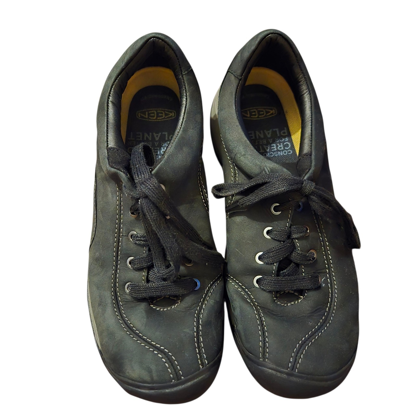 Keen Presidio II Gorp Core Walking Shoe in Black Steel Gray Nubuck Size 9