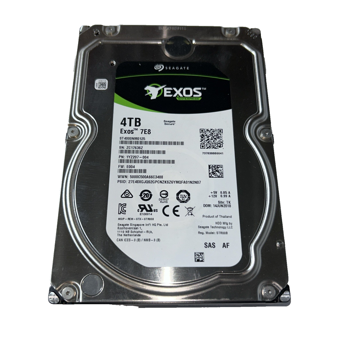 Buy Seagate 4TB Internal, 3.5 inch (ST4000NM0125) Hard Disk Drive