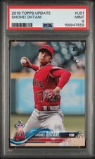 2018 Topps Update Shohei Ohtani #US1 Rookie Card PSA 9 MINT
