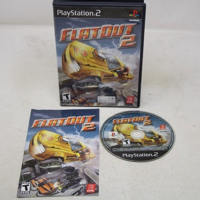 FlatOut 2 (Sony PlayStation 2, 2006) Complete