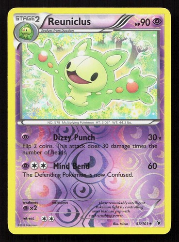 REUNICLUS 53/101 Pokemon NOBLE VICTORIES Reverse Holo