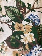 Stroheim Romann Fabric 1997  Chintz Fabric - Evanston - Floral Print 7 yds