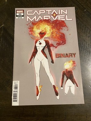 Captain Marvel 35 Binary Variant MCU Avengers Gemini