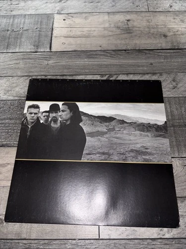 U2 - The Joshua Tree - 12” Vinyl Record LP - 1987 Island UK 1st A2/B2 Complete