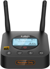 1Mii B06Pro Hi-Fi Bluetooth 5.1 Audio Receiver, LDAC Hi-Res Wireless Audio Adap
