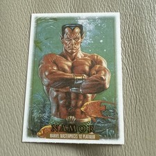 2024 Skybox Marvel Masterpieces ‘92 Platinum Canvas #57 Namor