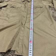 Vintage Penney's Big Mac Beige Work Shirt - Size 100