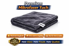 Trockentuch Autotuch 50x80 XL 1500GSM LIMBRADA® Poliertuch Microfaser Autopflege