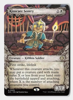 Kinscaer Sentry (Showcase) 300 Rare Lorwyn Eclipsed Magic: The Gathering NM