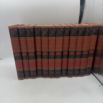 #ad Popular Mechanics Do It Yourself Encyclopedia Complete 12 Vol 1955 1st Ed Print $64.99