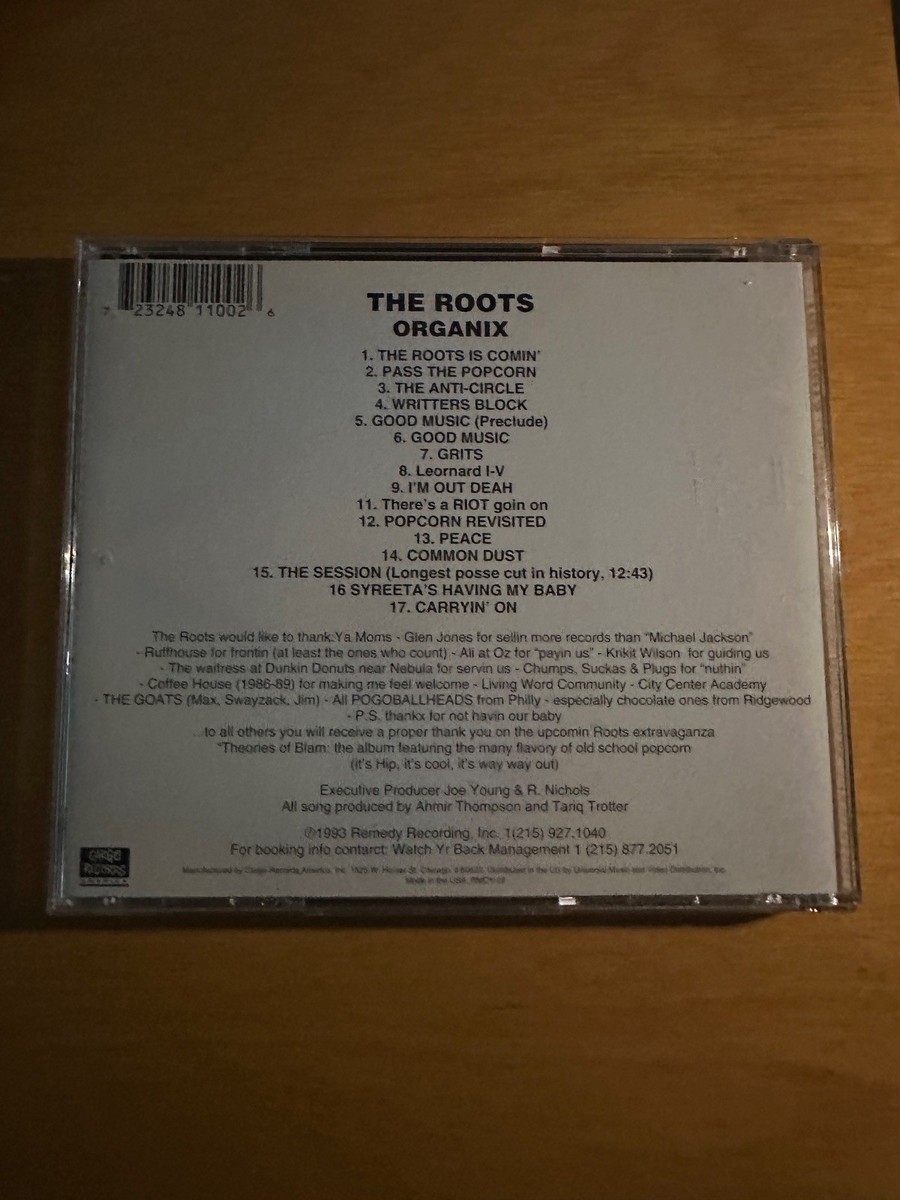 THE ROOTS - Organix - CD - Definitive Reissue **Mint** OOP | eBay