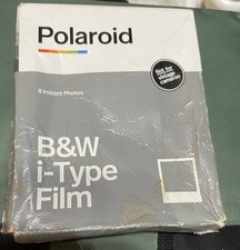 Polaroid B W I-Type Film 8 Photos Per Box, Black White, New. Box In Rough Shape