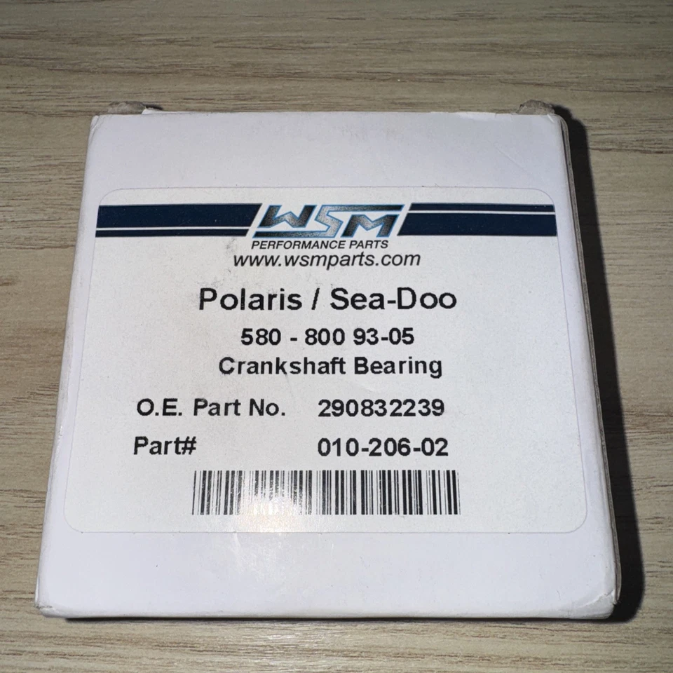 Cojinete del cigüeñal WSM 010-206-02 Foto 2 de 2