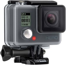 GoPro HERO Grey 12MP Action Camera w/ Housing Mount, Skeleton Backdoor